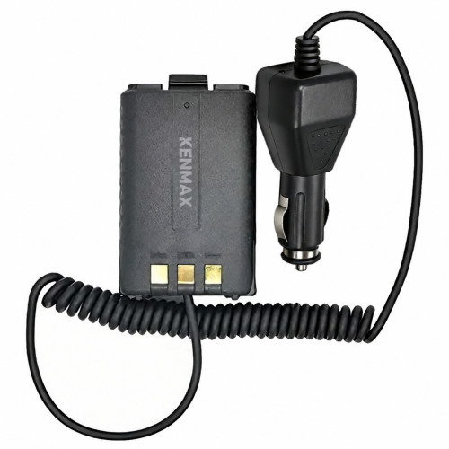 KENMAX Battery Eliminator Car Charger for Walkie Talkie Transceiver Ham Radio