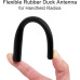 KENMAX VHF Handheld Radio Antenna - SMA Male Rubber Duck Replacement Antenna
