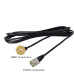 KENMAX NMO Antenna Mount, 3/8" Hole Mount with 13ft Low Loss RG58 Coaxial Cable PL259 Plug for NMO Installation HF VHF UHF CB Radio Antenna KENMAX NMO Antenna Mount, 3/8" Hole Mount with 13ft Low Loss RG58 Coaxial Cable PL259 Plug for NMO Installation HF VHF UHF CB Radio Antenna