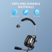 KENMAX Unilateral Over-Ear Noise-Reducing Headset with Boom Mic, PTT & Volume Control (2-Pin, Black) KENMAX Unilateral Over-Ear Noise-Reducing Headset with Boom Mic, PTT & Volume Control (2-Pin, Black)
