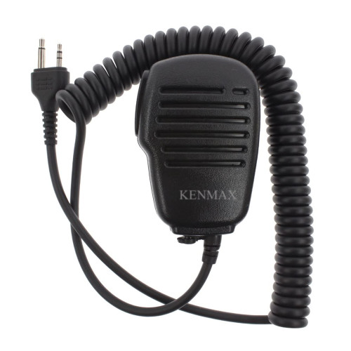 KENMAX KM105 2-Pin Shoulder Speaker Microphone with PTT for Two-Way Radio KENMAX KM105 2-Pin Shoulder Speaker Microphone with PTT for Two-Way Radio